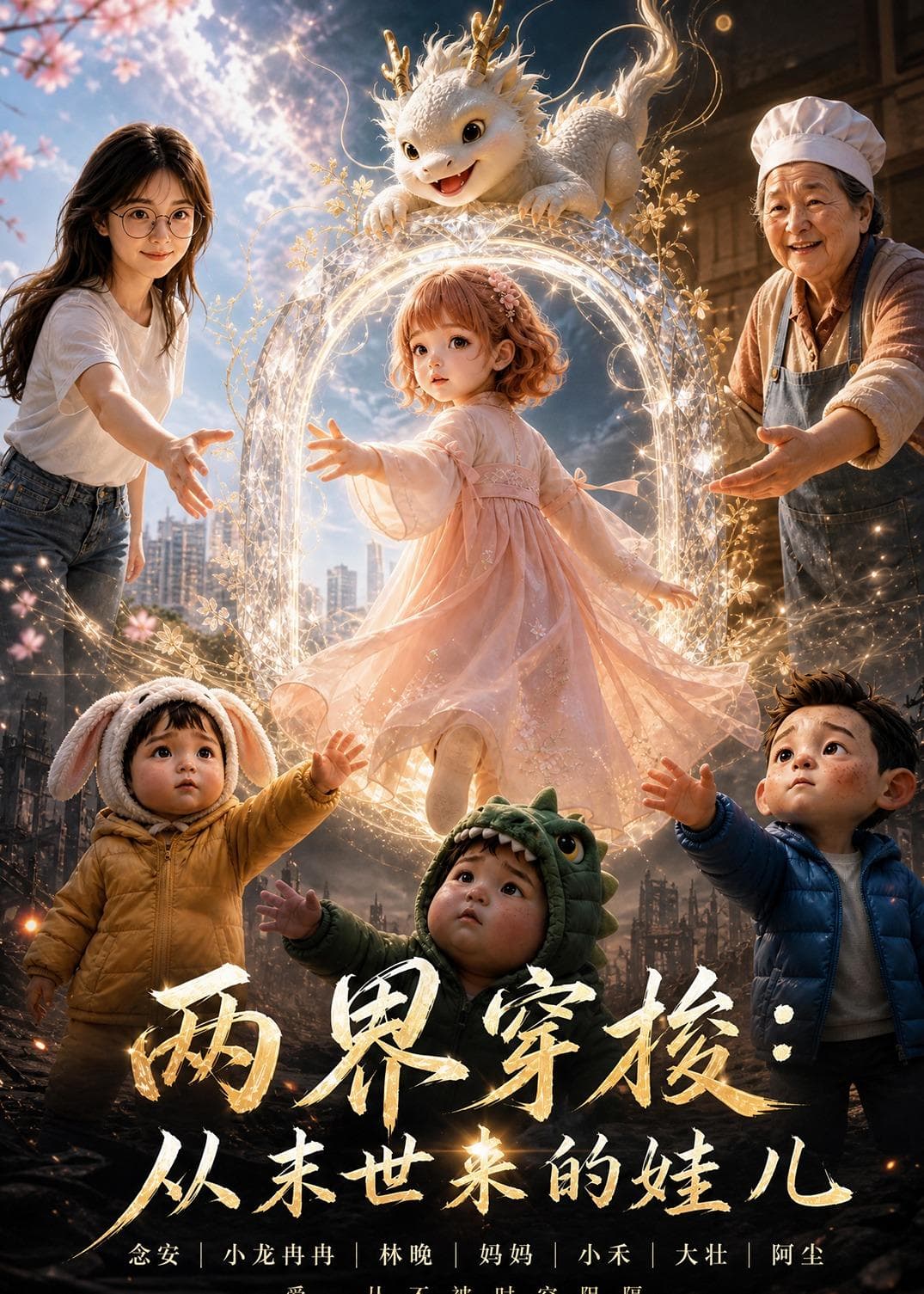 两界穿梭：从末世来的娃儿海报