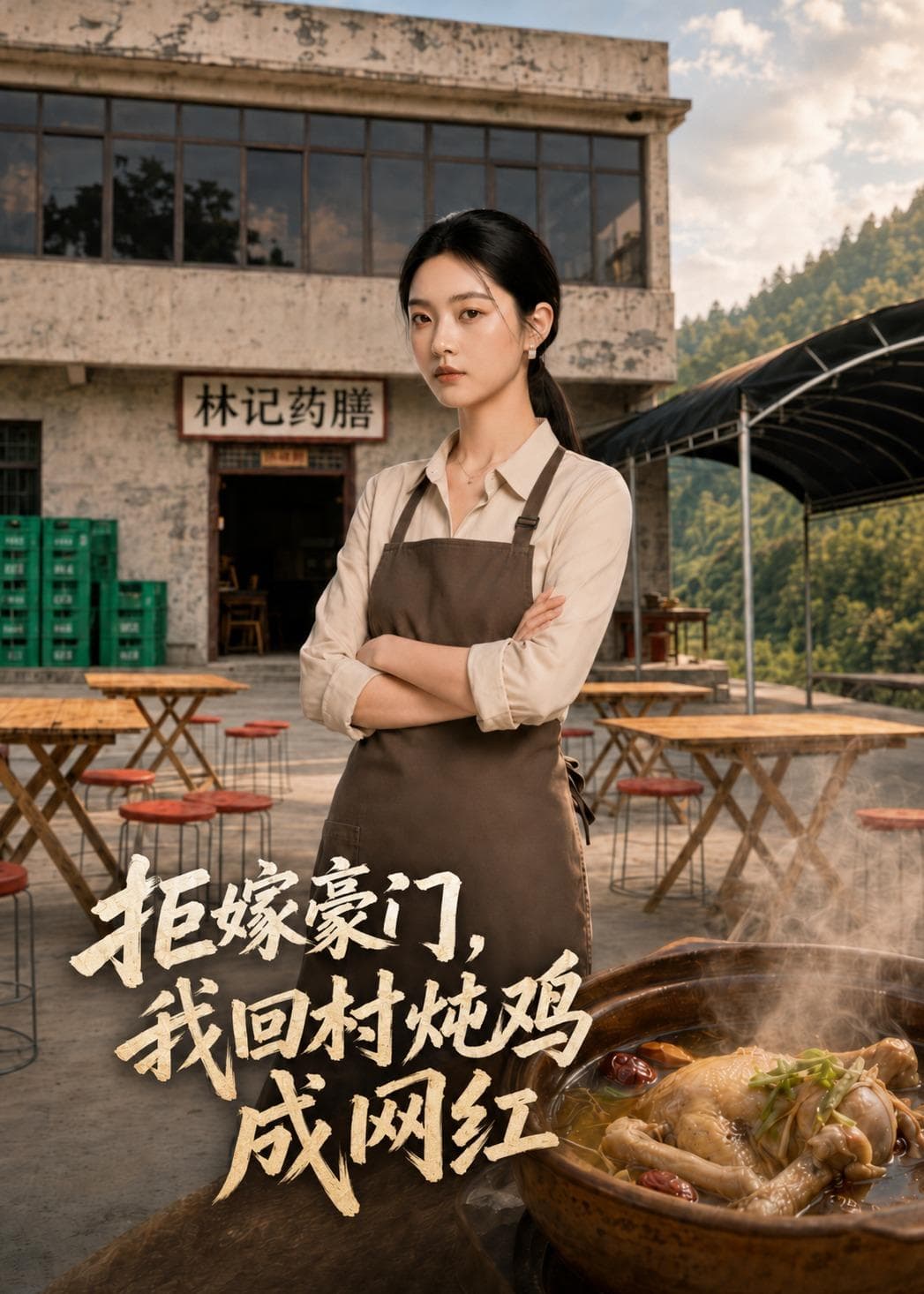 拒嫁豪门，我回村炖鸡成网红海报