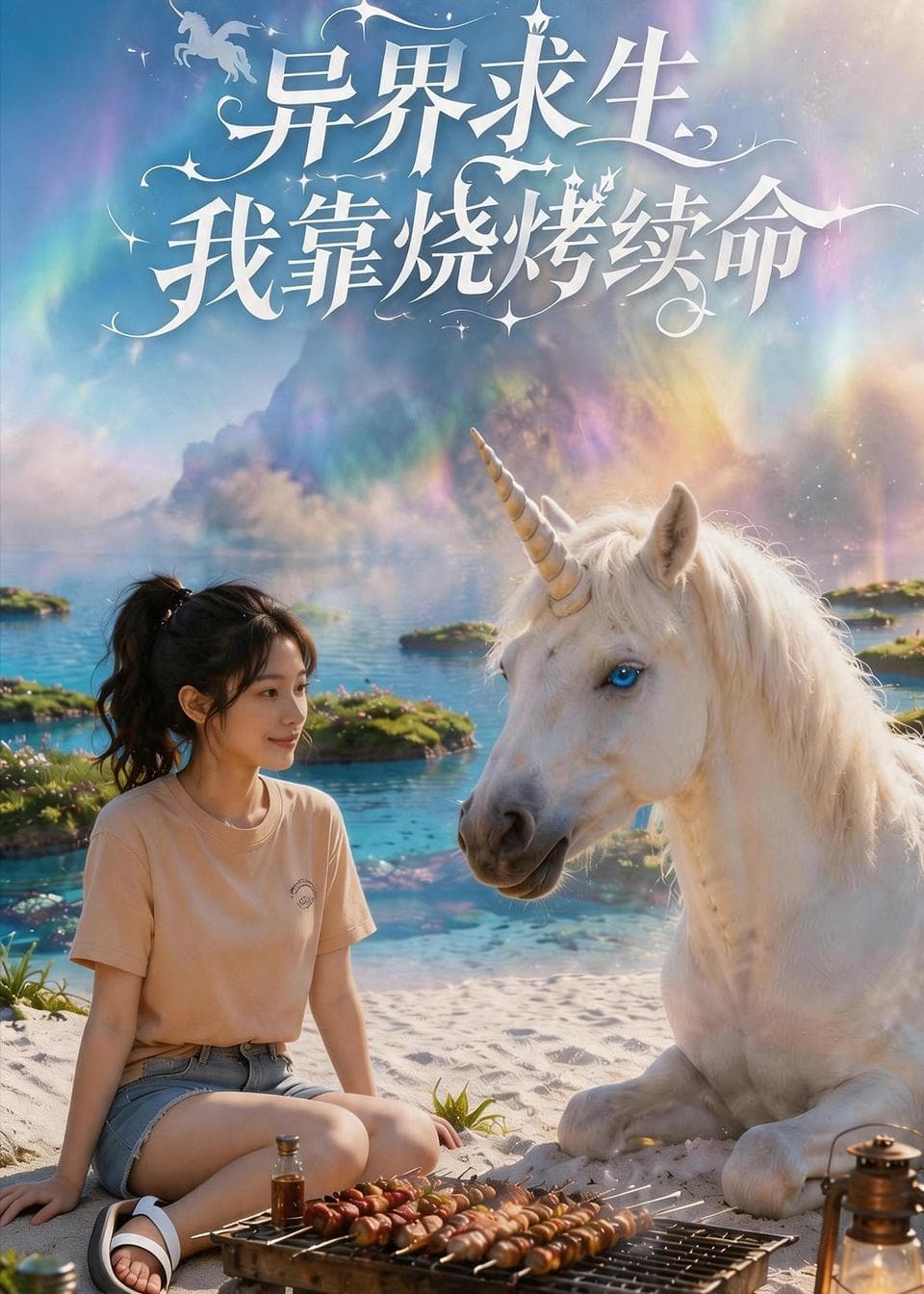 异界求生，我靠烧烤续命海报