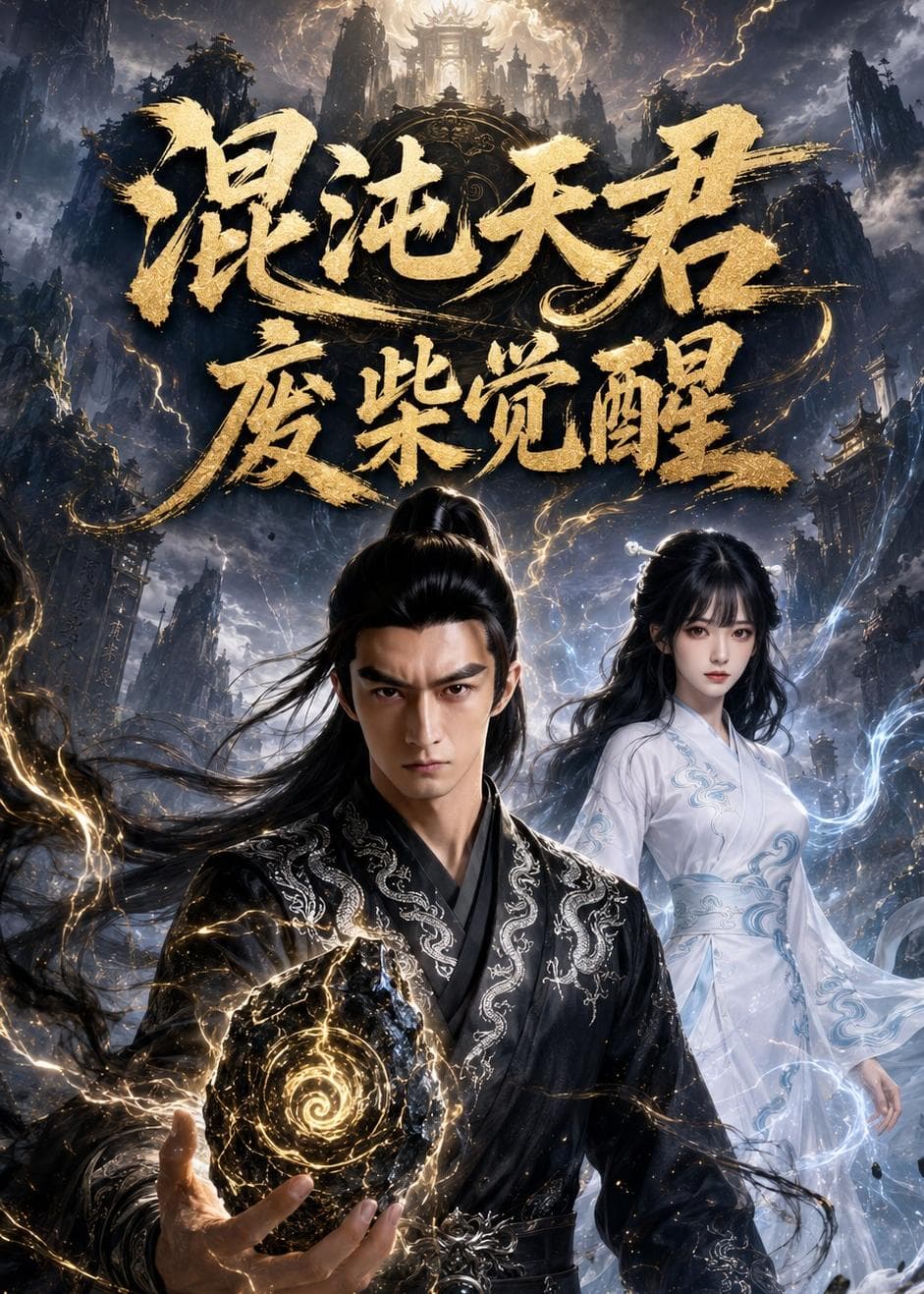 混沌天君，废柴觉醒海报