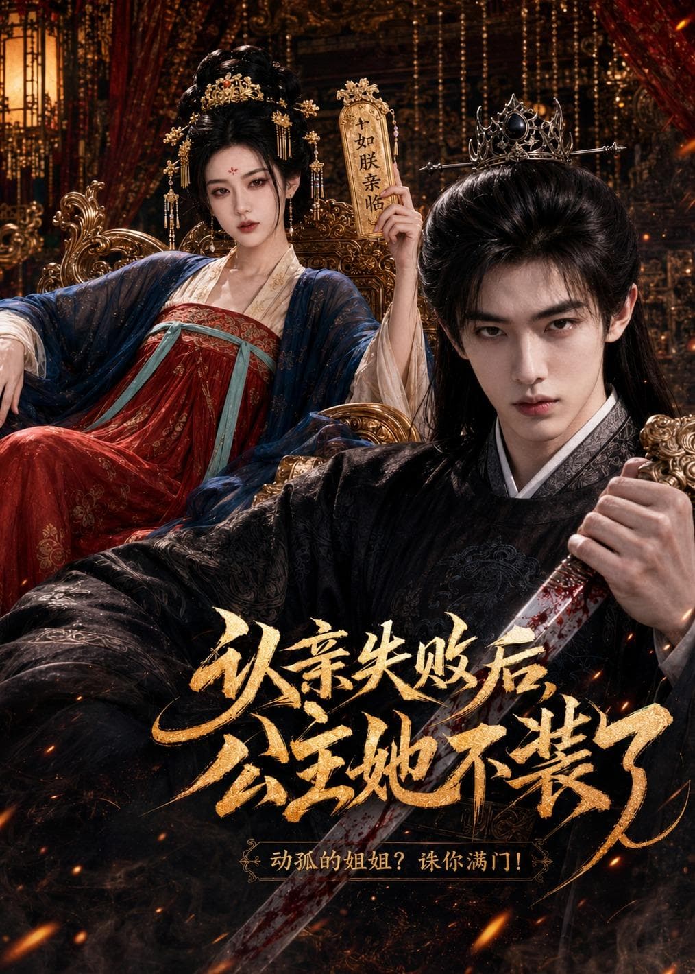 认亲失败后，公主她不装了海报