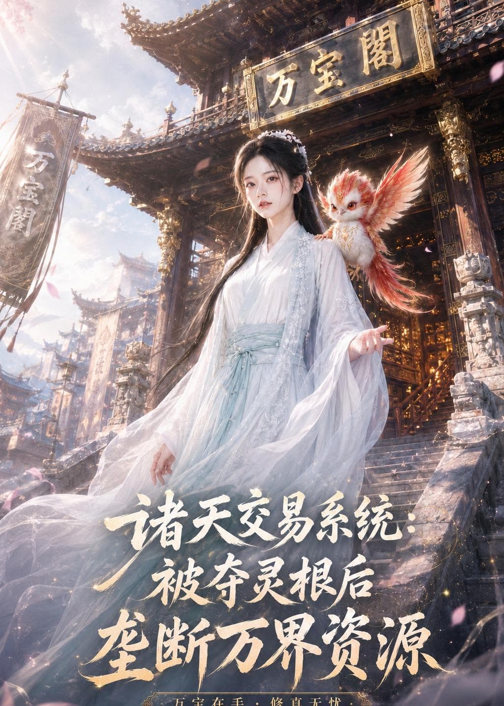 诸天交易系统：被夺灵根后垄断万界资源海报