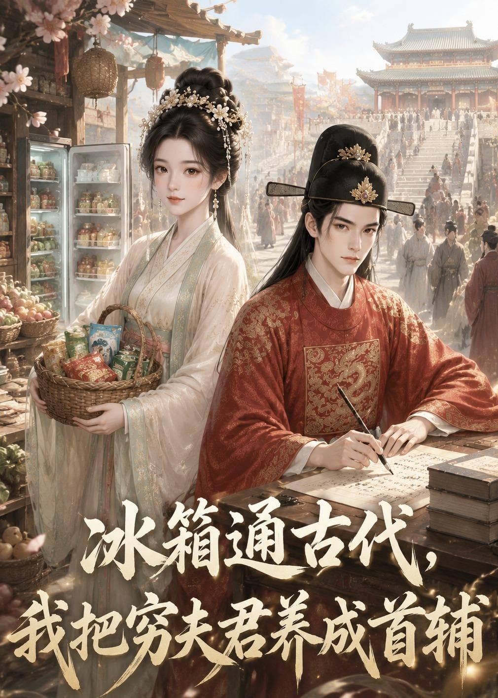 冰箱通古代，我把穷夫君养成首辅海报