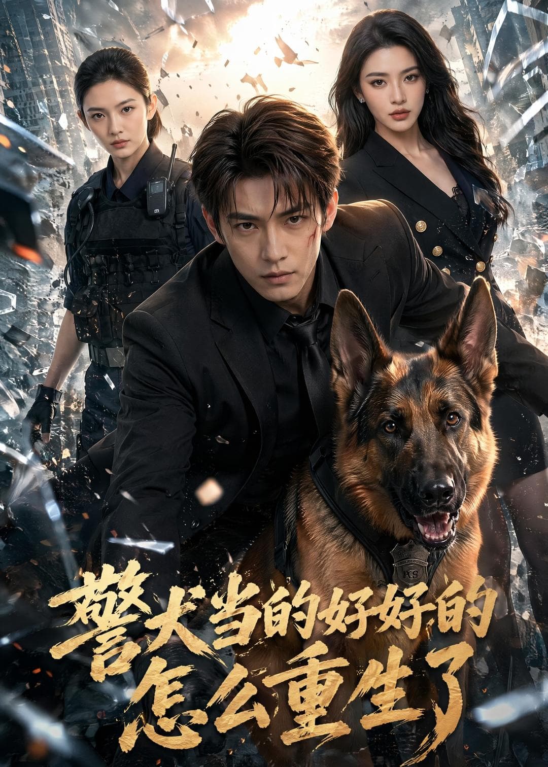 警犬当的好好的，怎么重生了海报