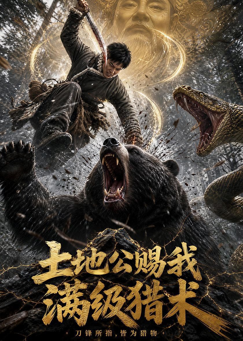 土地公赐我满级猎术海报