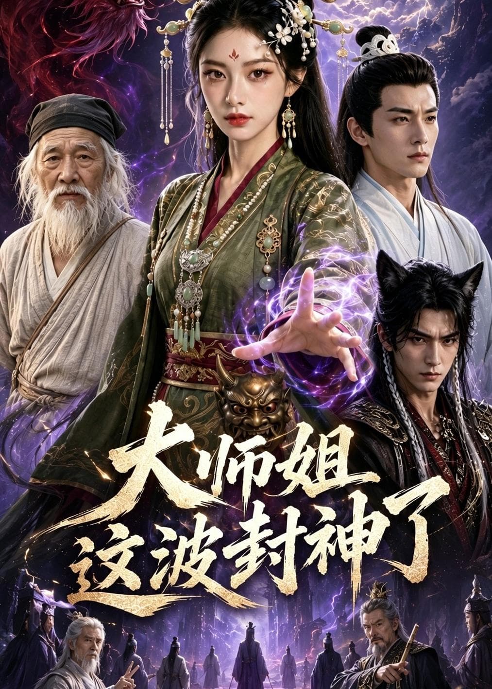 大师姐这波封神了海报