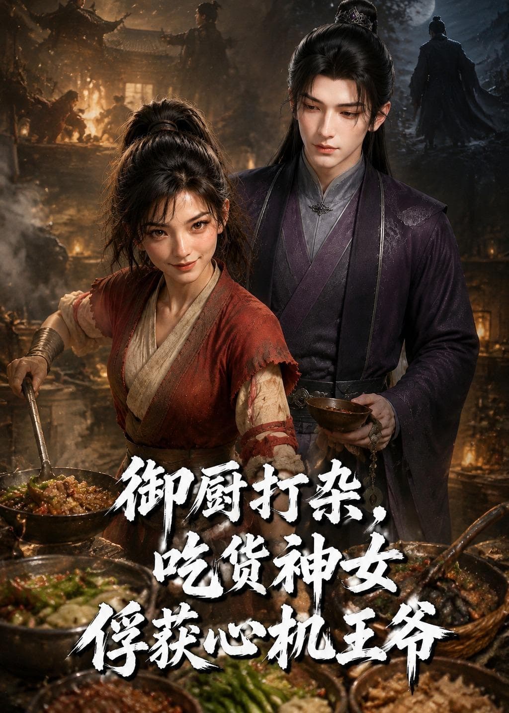 御厨打杂，吃货女神俘获心机王爷海报
