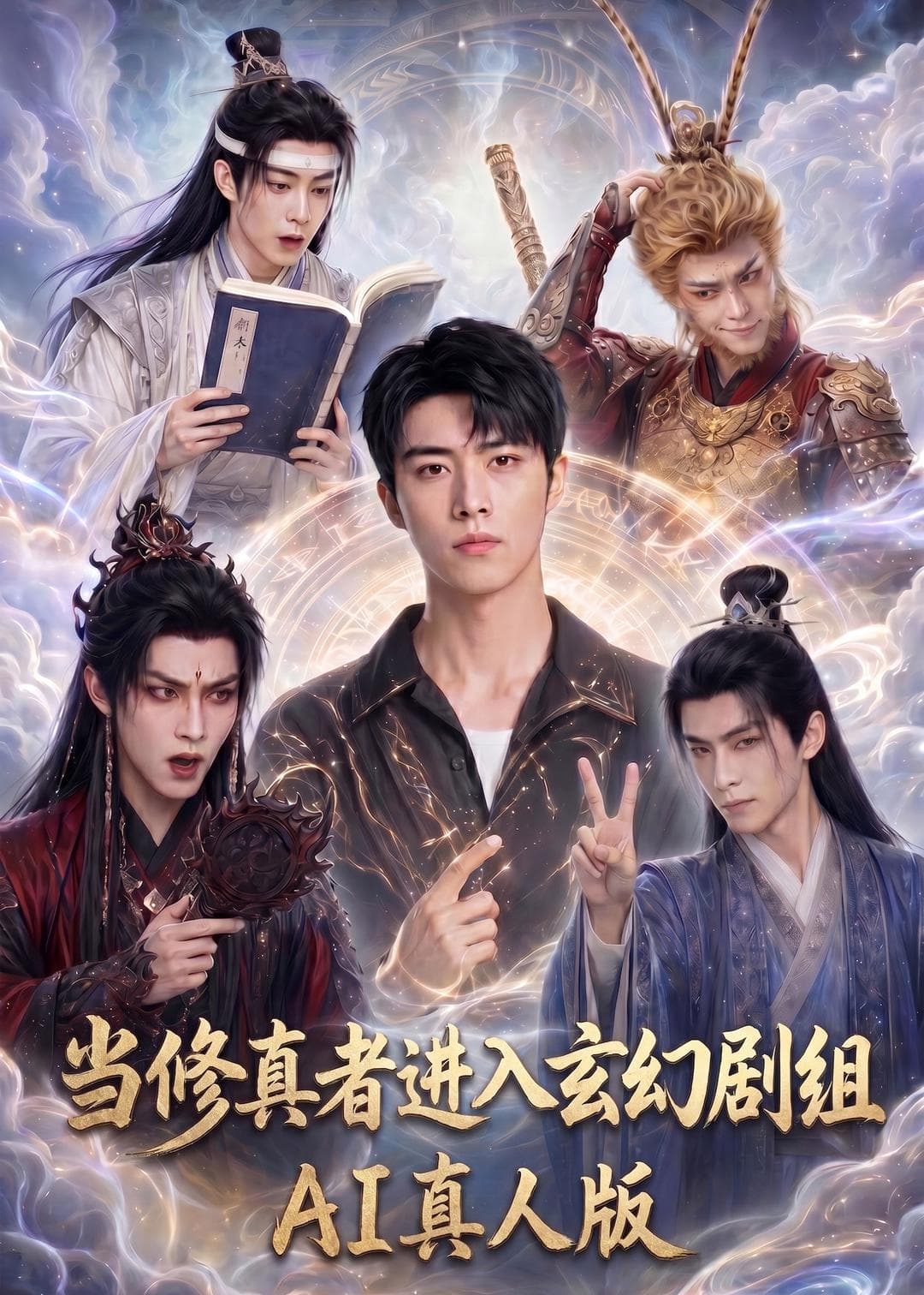 当修真者进入玄幻剧组AI真人版海报
