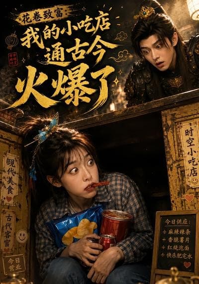 花卷致富：我的小吃店通古今火爆了海报