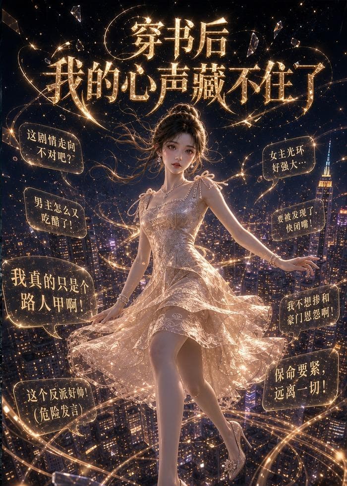穿书后我的心声藏不住了海报