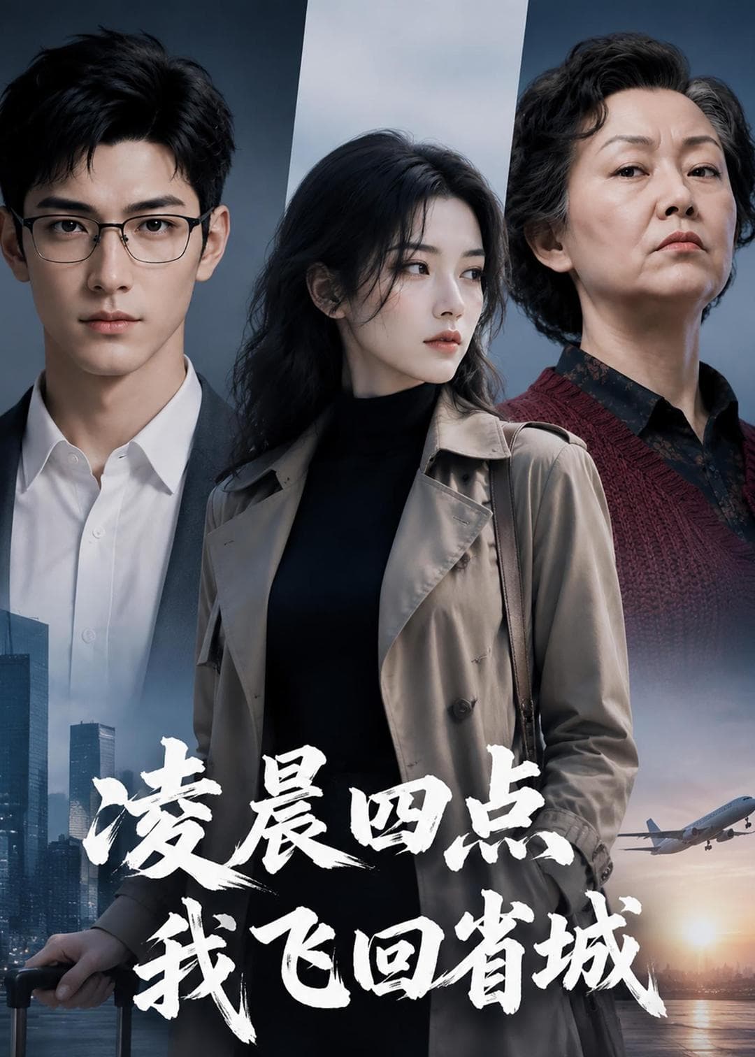 凌晨四点我飞回省城海报