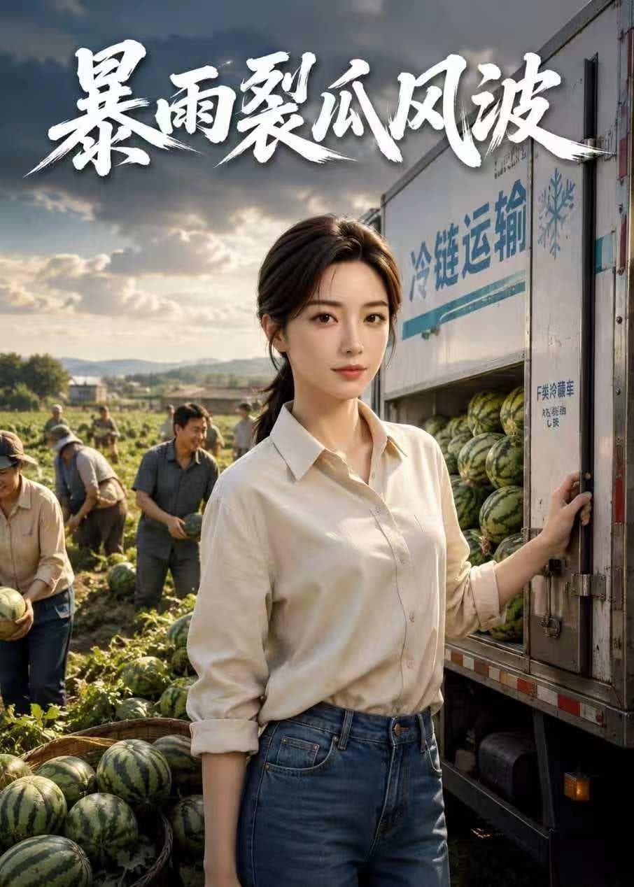暴雨裂瓜风波海报