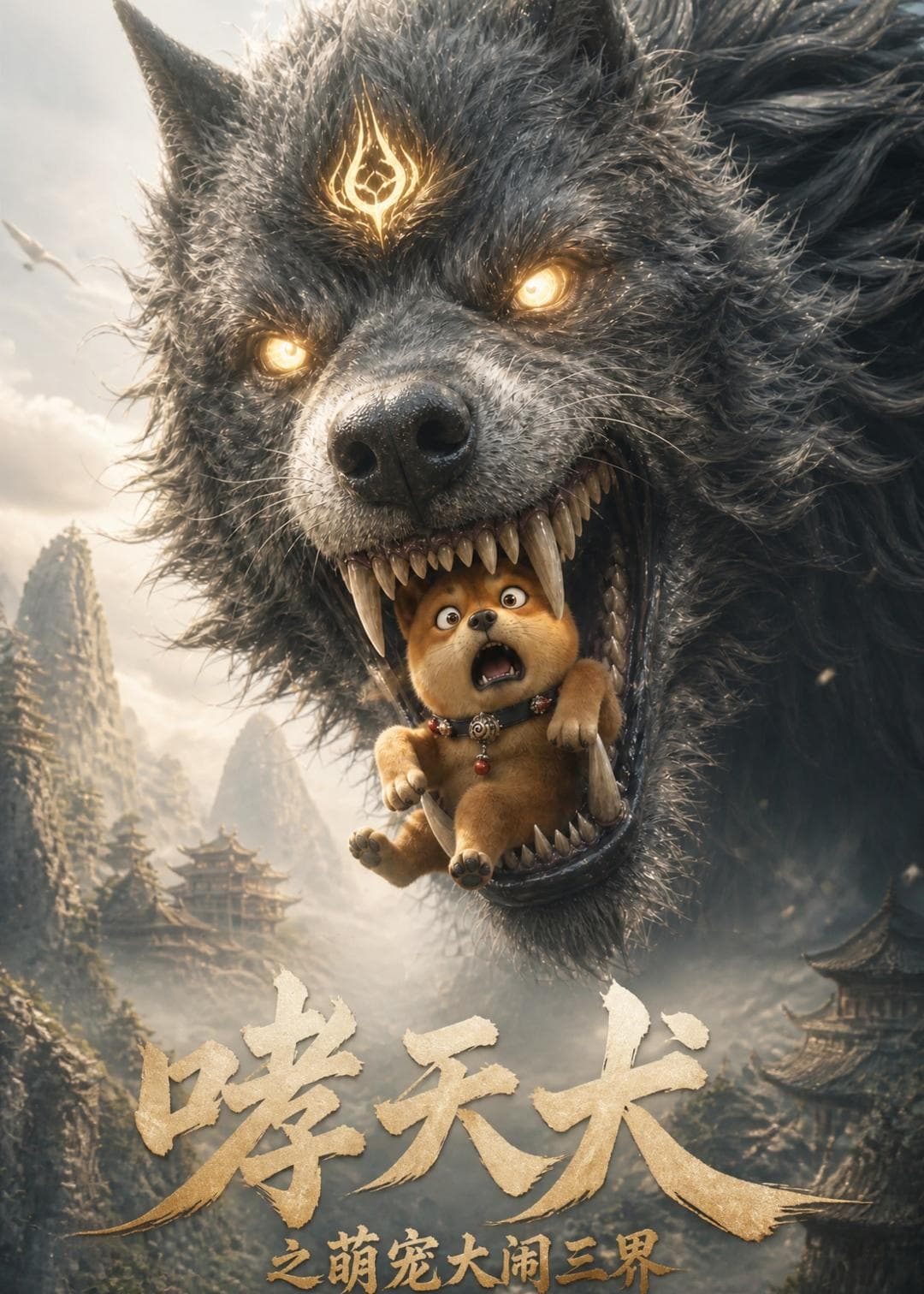 哮天犬之萌宠大闹三界海报
