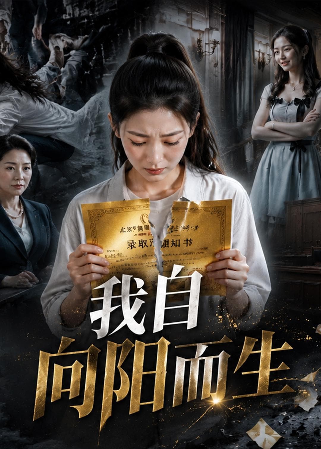 我自向阳而生海报
