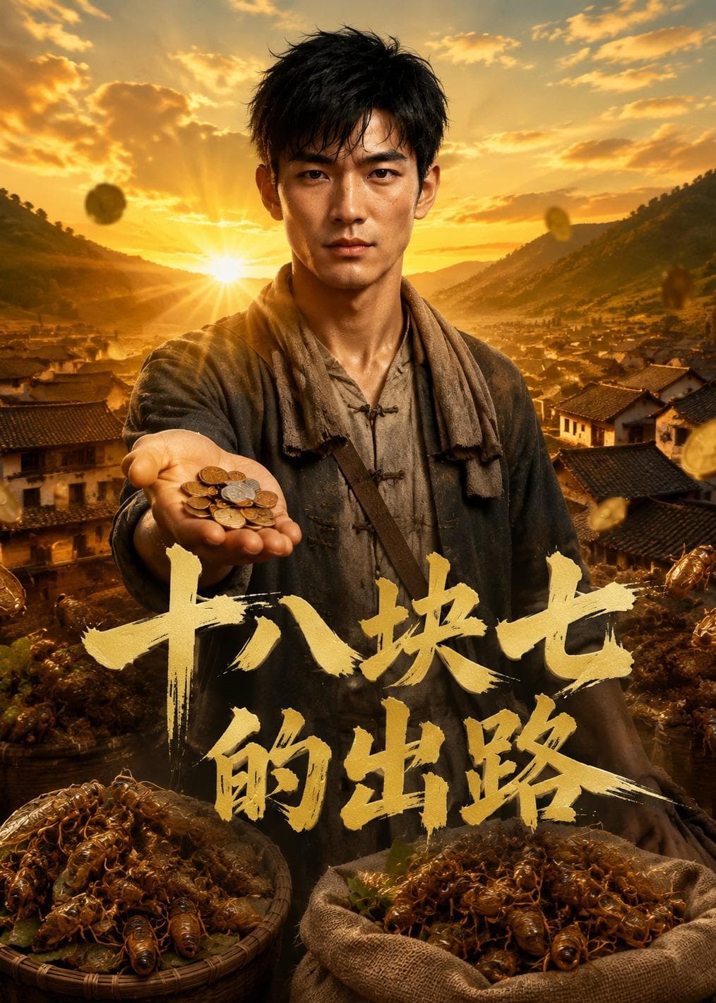 十八块七的出路海报
