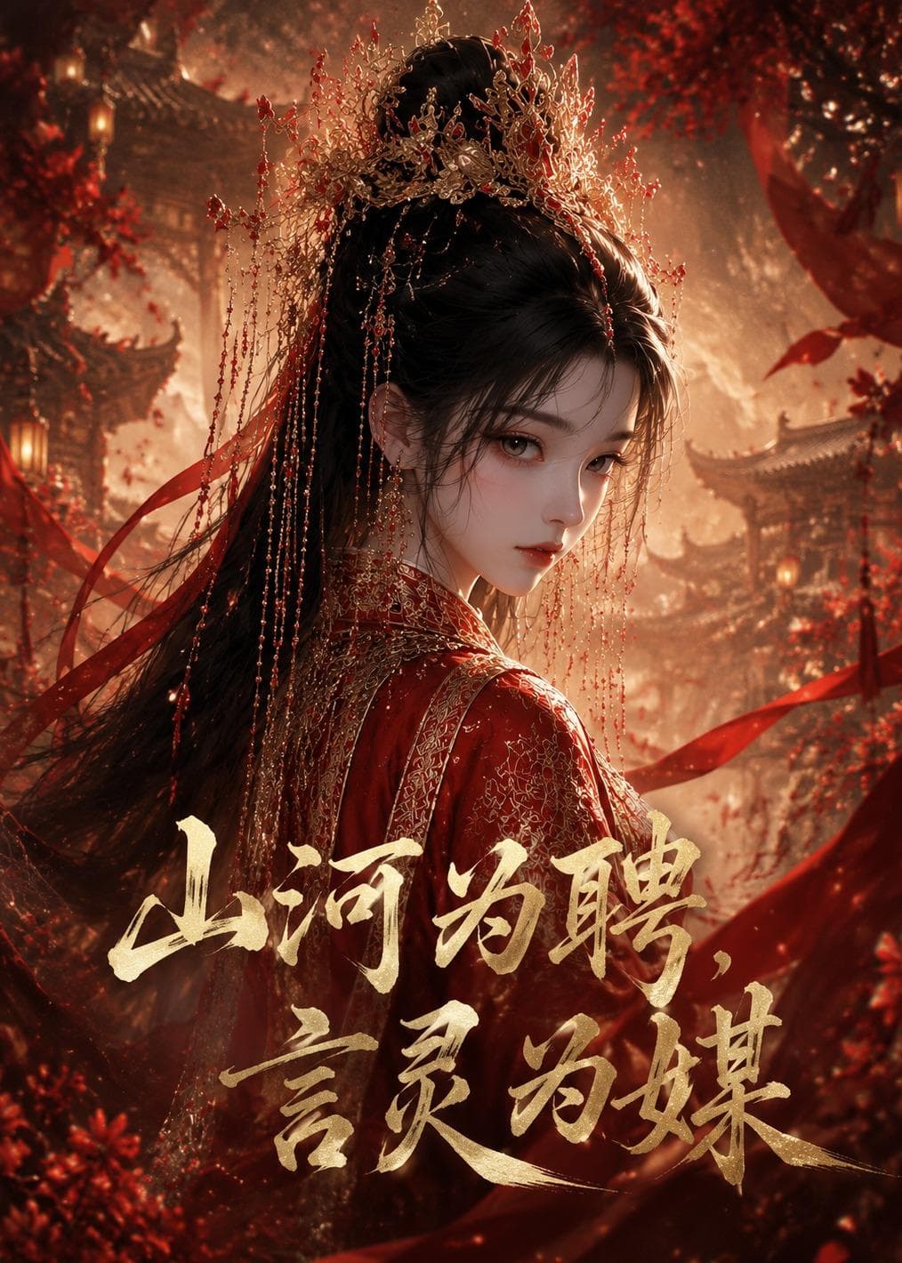 山河为聘，言灵为媒海报