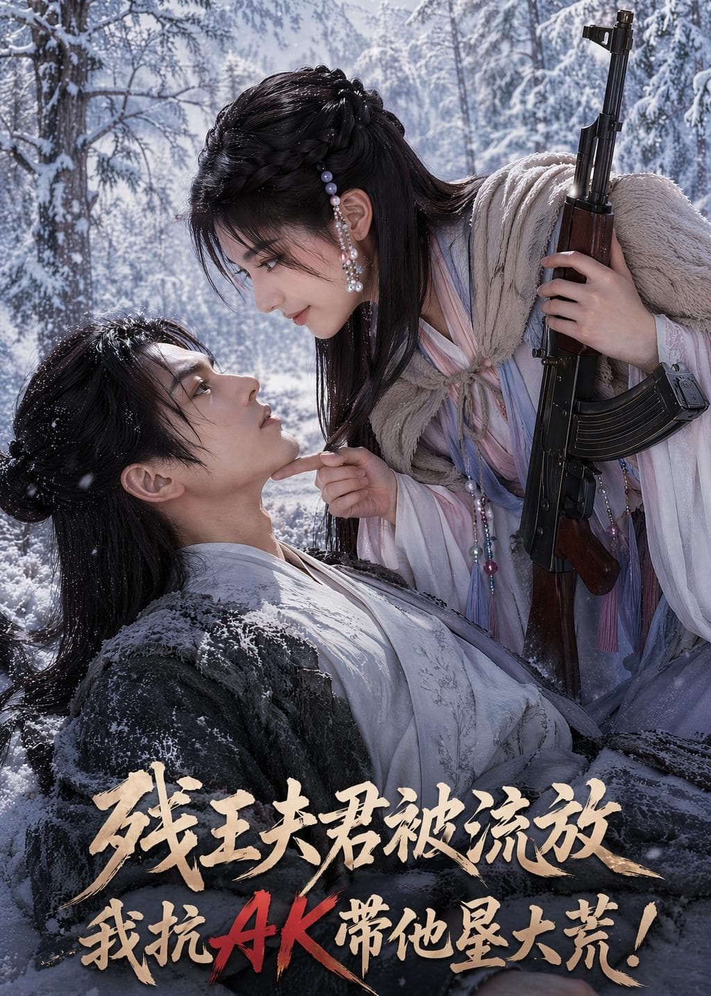 残王夫君被流放，我抗AK带他垦大荒海报