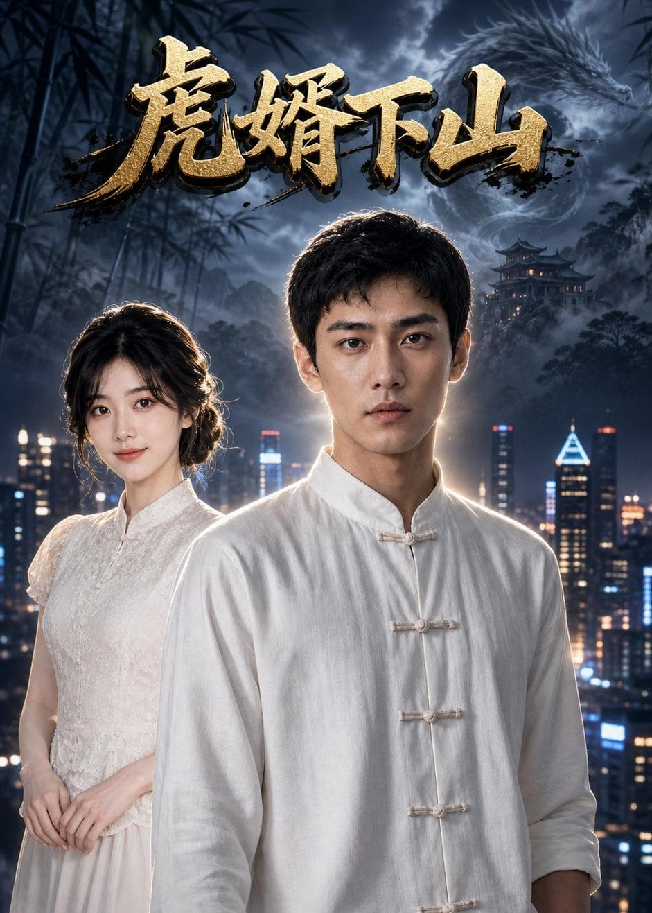 虎婿下山海报
