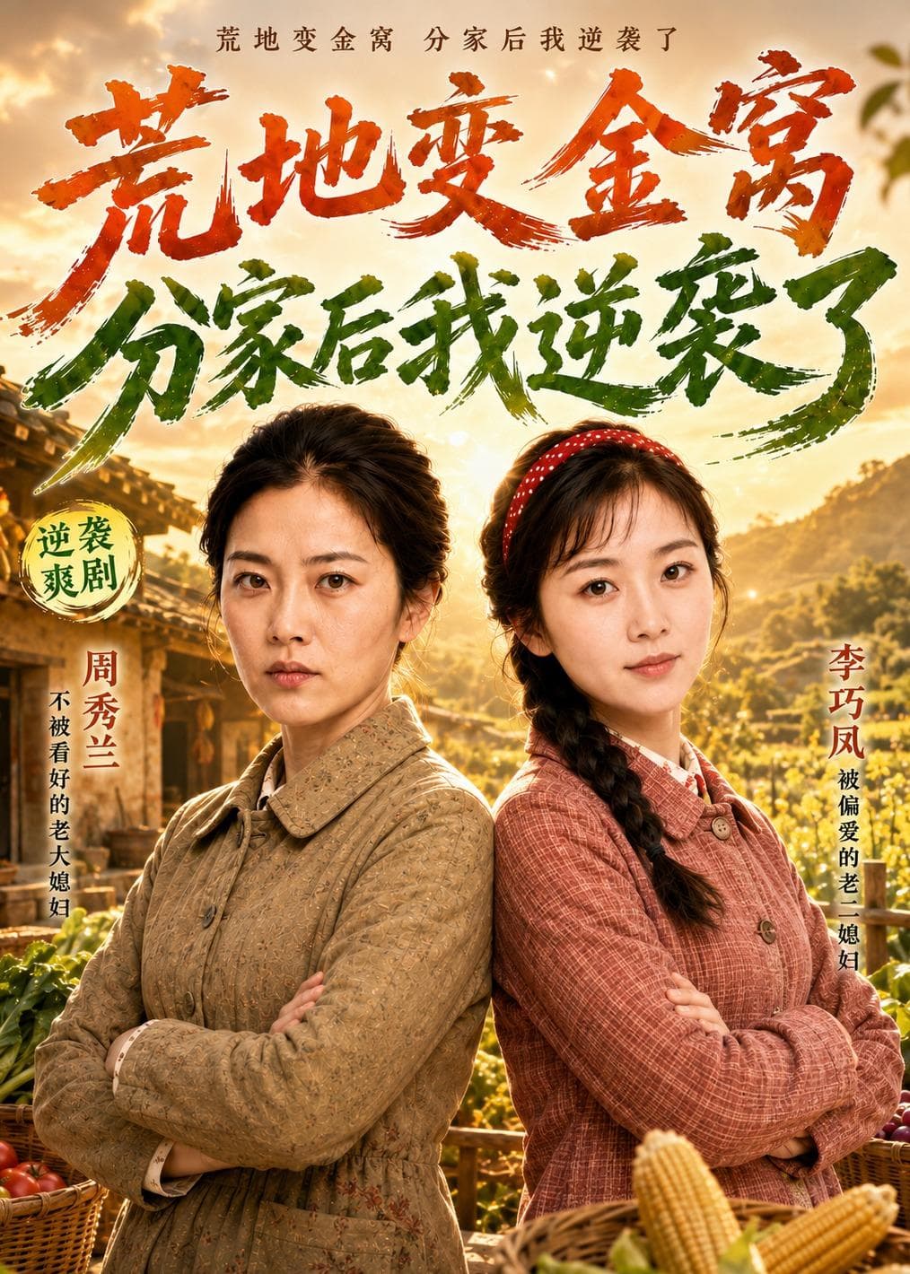 荒地变金窝，分家后我逆袭了海报