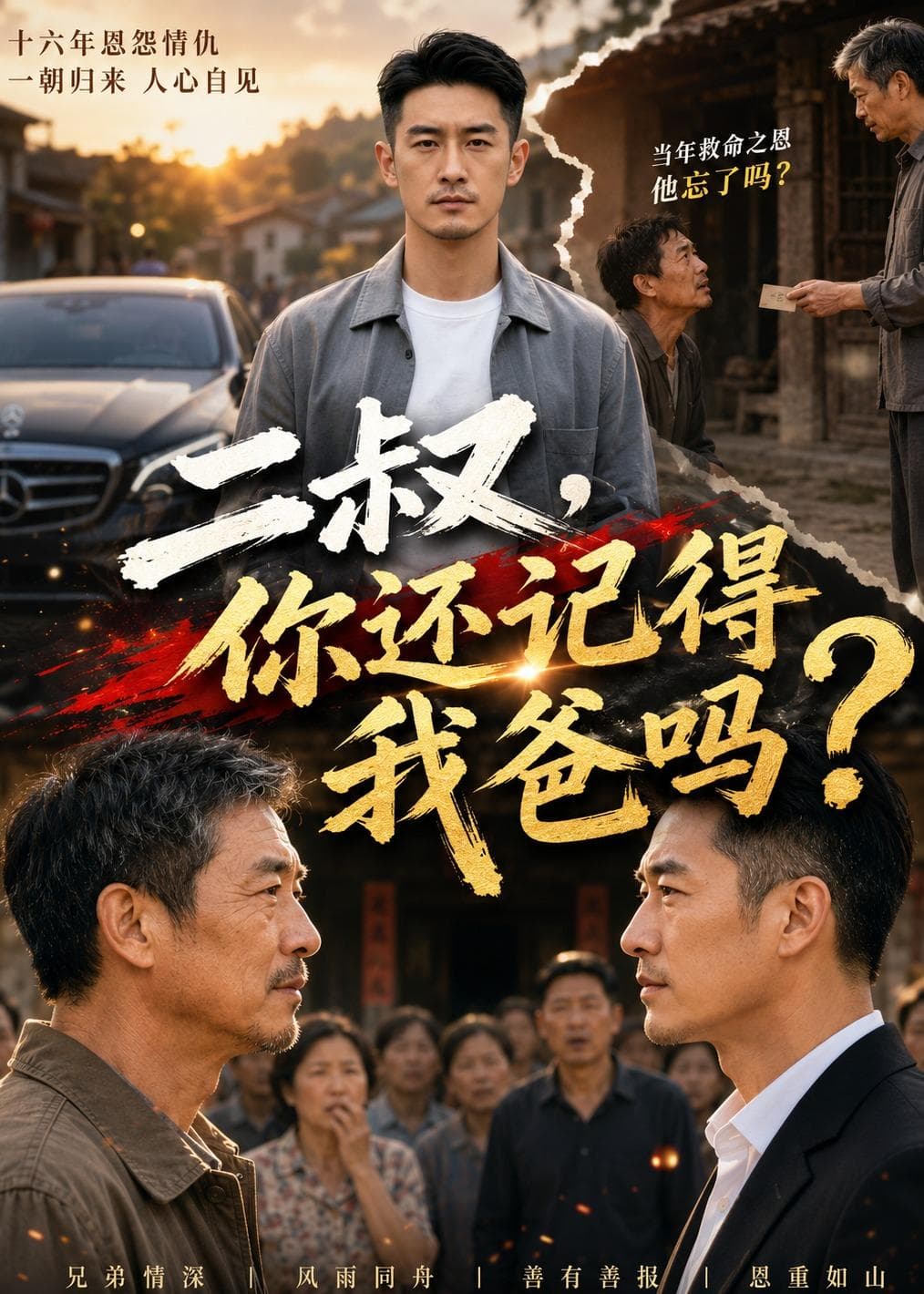 二叔，你还记得我爸吗海报