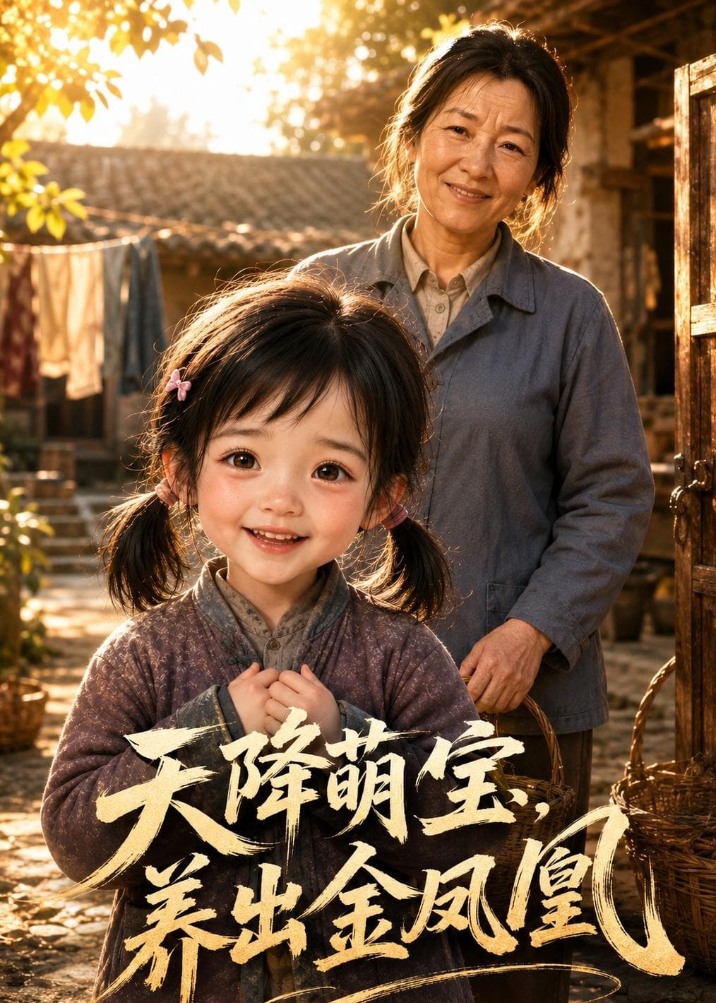天降萌宝，养出金凤凰海报