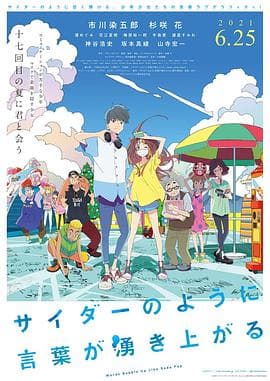 言语如苏打般涌现海报