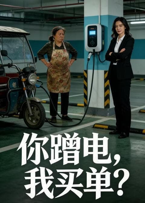 你蹭电，我买单？海报