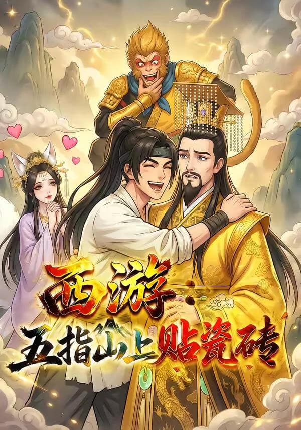 西游：五指山上贴瓷砖海报