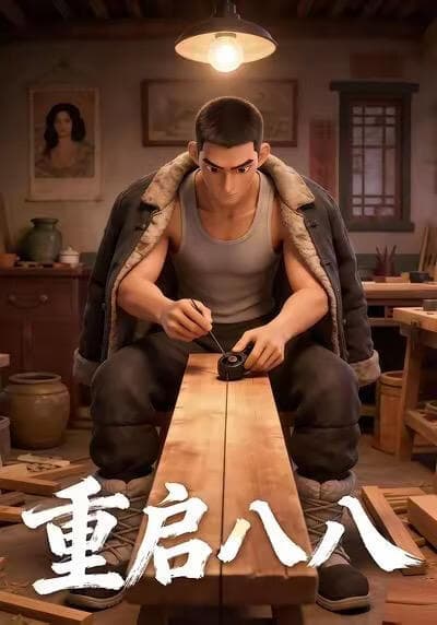 重启八八海报
