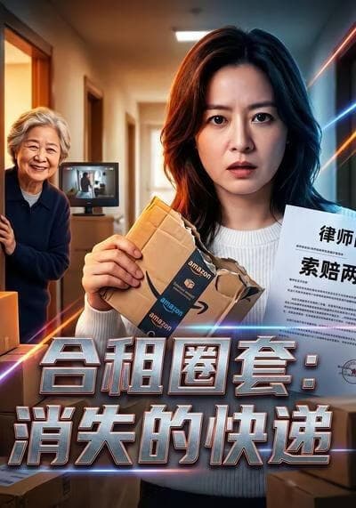 合租圈套：消失的快递海报