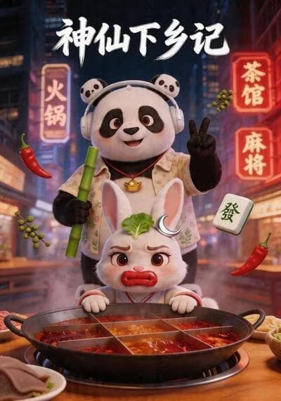 神仙下乡记海报