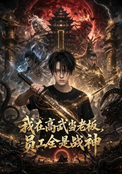 我在高武当老板，员工全是战神海报