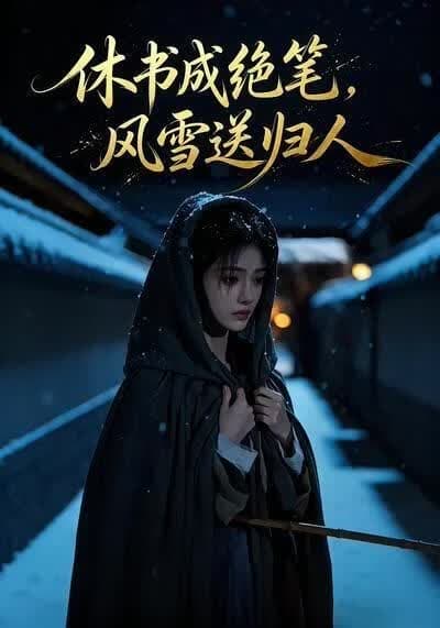 休书成绝笔，风雪送归人海报