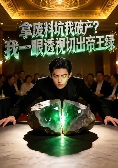 拿废料坑我破产？我一眼透视切出帝王绿海报