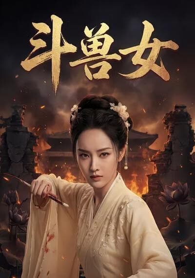 斗兽女海报