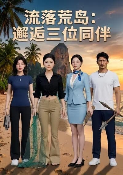 流落荒岛：邂逅三位同伴海报