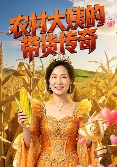 农村大姨的带货传奇海报