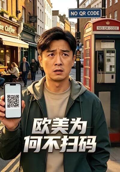欧美为何不扫码海报