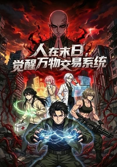 人在末日，觉醒万物交易系统海报