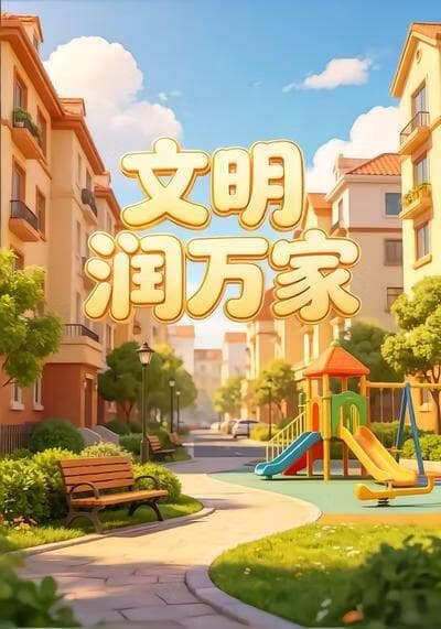 文明润万家海报