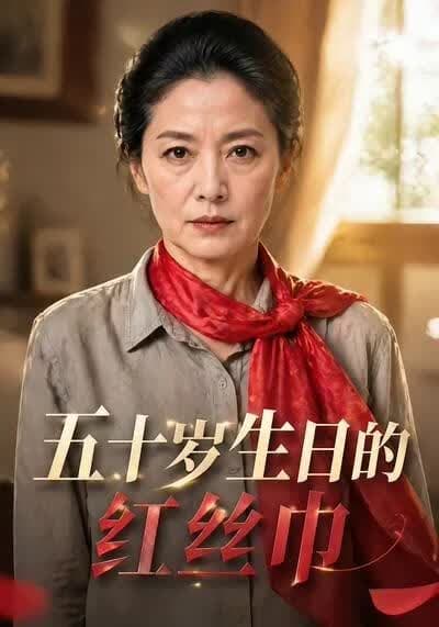 五十岁生日的红丝巾海报