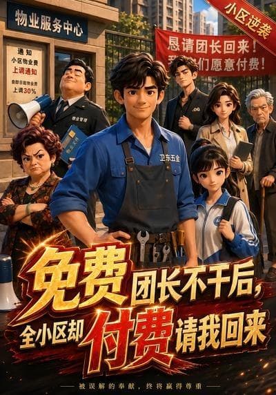 免费团长不干后，全小区却付费请我回来海报