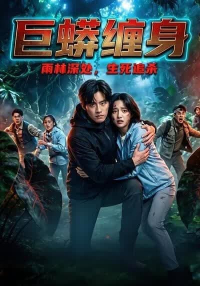 巨蟒缠身海报