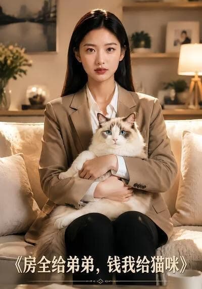 房全给弟弟，钱我给猫咪海报