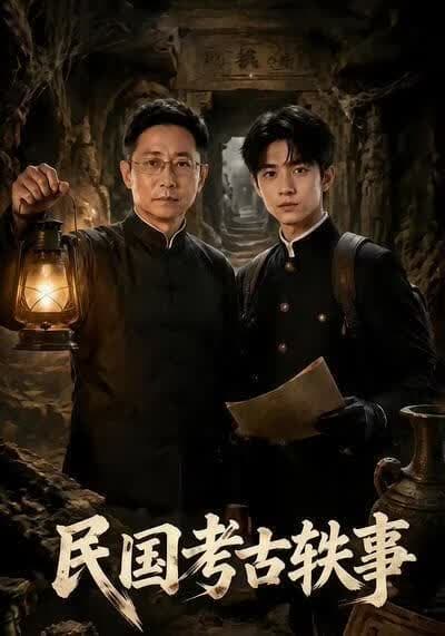 民国考古轶事海报