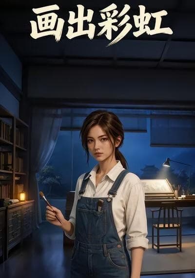 画出彩虹海报