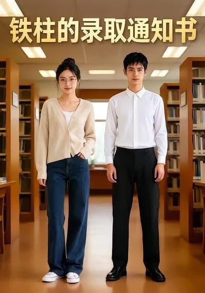 铁柱的录取通知书海报