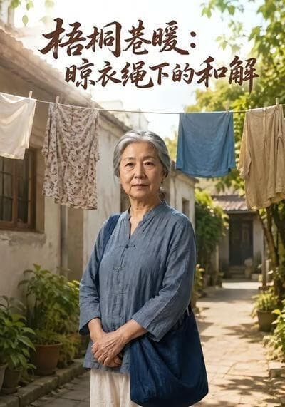 梧桐巷暖：晾衣绳下的和解海报