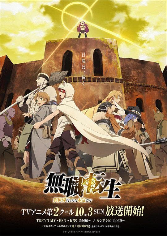 无职转生：到了异世界就拿出真本事 part2海报
